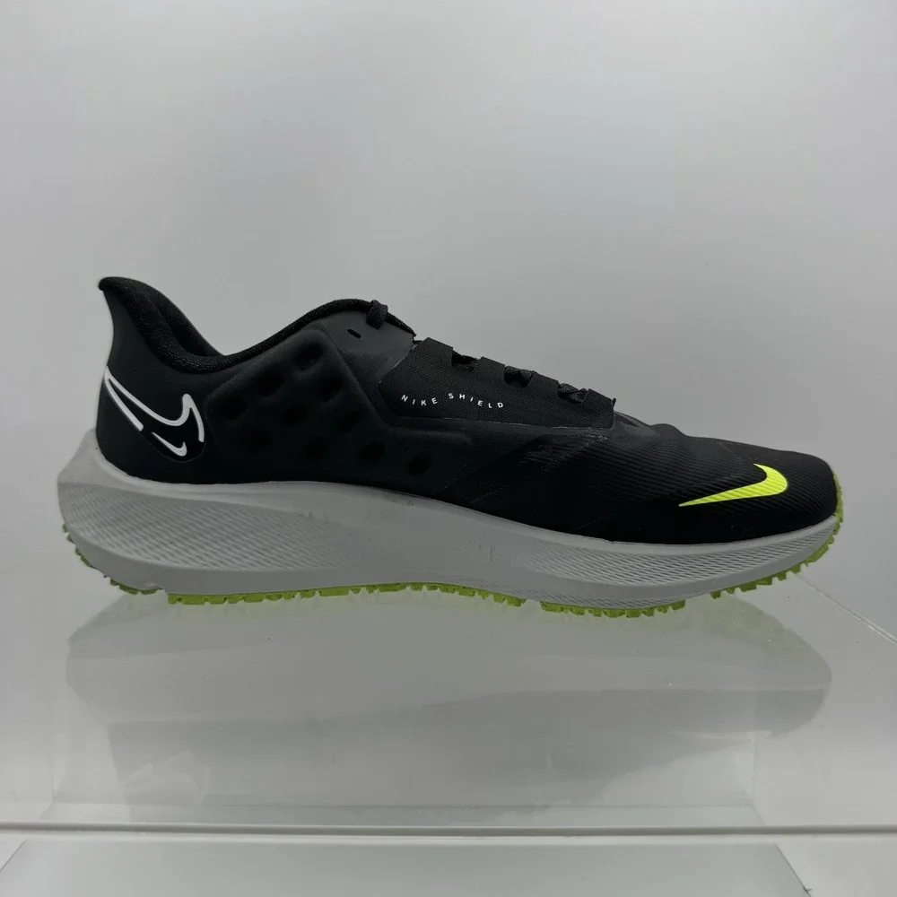 Nike Pegasus 39 Shield DO7625-002 Black Running Shoes Water Resistant Men's 10